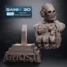 Ghost - Call of Duty (Bust)